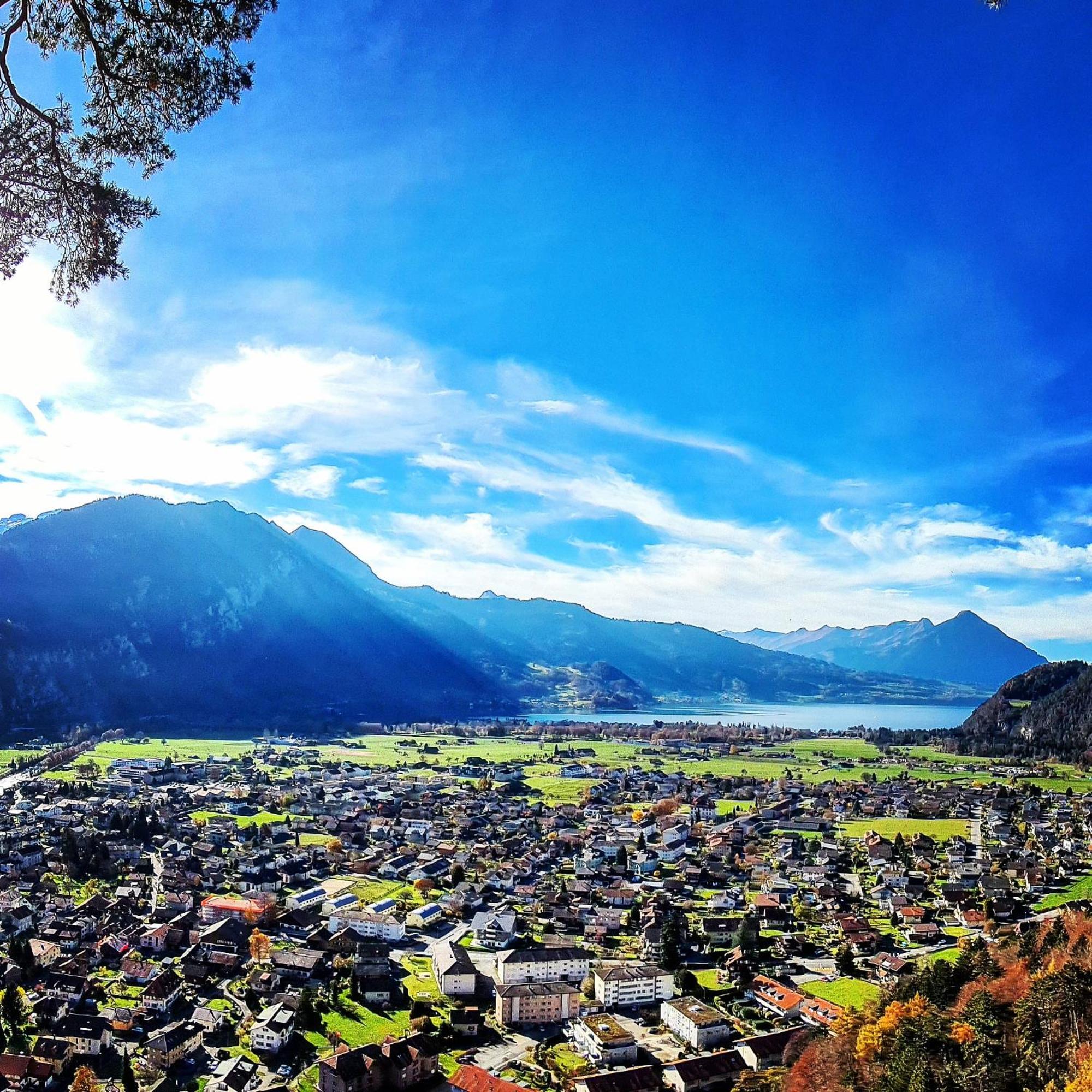 Chalet Lilo 4 Zimmer Big View Beatenberg Bagian luar foto